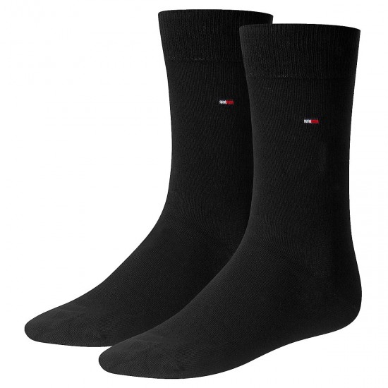 2000096201 Ανδρικές κάλτσες βαμβάκι μαύρες