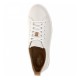 2000119402 Γυναικείο αθλητικο sneakers δέρμα λευκό