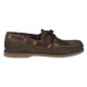 2000133901 Ανδρικό loafers ιστιοπλοϊκό δετό νάμπουκ καφέ