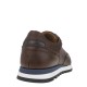 2000194903 Ανδρικό sneakers sport δετό δερμα καφέ(κονιάκ)
