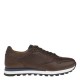 2000194903 Ανδρικό sneakers sport δετό δερμα καφέ(κονιάκ)