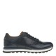 2000194902 Ανδρικό sneakers sport δετό δερμα μπλέ