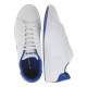 2000271301 Αθλητικό sneakers δετό λευκό/σιέλ