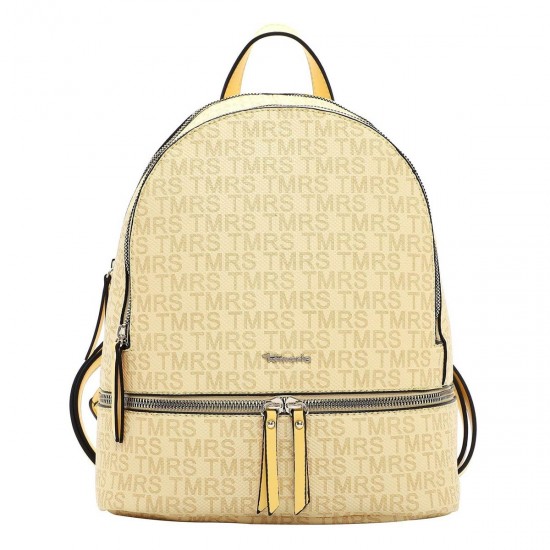 2000287901 Γυναικεία τσάντα πλάτης backpack κίτρινο