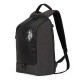 2000299901 Ανδρική τσάντα πλάτης backpack μαύρη
