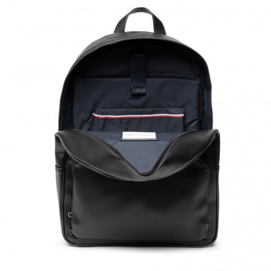 2000320901 Ανδρική τσάντα πλάτης backpack μαύρη