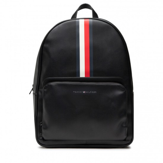 2000320901 Ανδρική τσάντα πλάτης backpack μαύρη