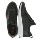 2000322601 Ανδρικό αθλητικό sneakers δετό μαύρο/λευκό