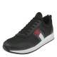 2000322601 Ανδρικό αθλητικό sneakers δετό μαύρο/λευκό