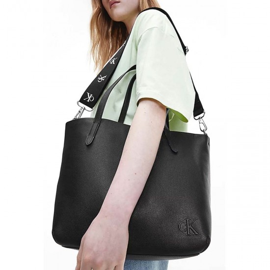 2000323701 Γυναικεία τσάντα τετράγωνη τσάντα μεγάλη μαύρο