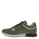 2000327301 Ανδρικό αθλητικό sneakers δετό λαδί