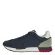 2000334901 Ανδρικό αθλητικό sneakers δετό μπλέ/γκρί