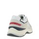 2000337601 Ανδρικό αθλητικό sneakers δετό λευκό/μπλέ/κόκκινο