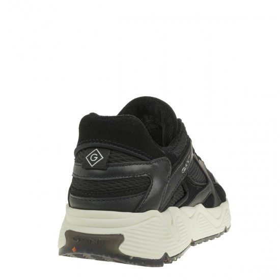 2000346501 Ανδρικό αθλητικό sneakers δετό μαύρο