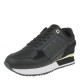 2000359901 Γυναικείο αθλητικό sneakers(μοδ.)δετό monograma μαύρο/χρυσό