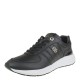 2000362901 Γυναικείο αθλητικό sneakers eco(leather)δετό μαύρο