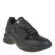 2000368501 Γυναικείο αθλητικό sneakers δετό μαύρο