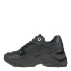 2000368501 Γυναικείο αθλητικό sneakers δετό μαύρο