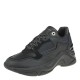 2000368501 Γυναικείο αθλητικό sneakers δετό μαύρο