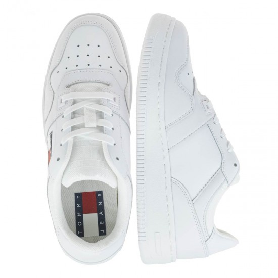 2000368601Γυναικείο αθλητικό sneakers δετό λευκό