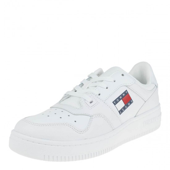 2000368601Γυναικείο αθλητικό sneakers δετό λευκό