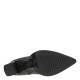 2000370401 Γυναικεία μπότα γόνατο τετράγωνο τακούνι ελαστική μάτ μαύρη
