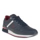 2000382501 Ανδρικό αθλητικό  sneakers δετό μπλέ/κόκκινο/λευκό