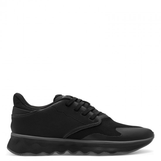 3000002805 Γυναικείο αθλητικό tamaris sneakers δετό μαύρο/μαύρο