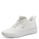 3000004201 Γυναικείο sneakers δετό λευκό/ασημί