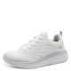 3000004603 Γυναικείο sneakers δετό λευκό/λιλά