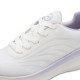 3000004603 Γυναικείο sneakers δετό λευκό/λιλά