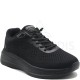 3000006101 Ανδρικό αθλητικό sneakers s.oloiver δετό μαύρο/μαύρο