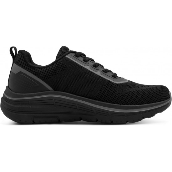3000006401 Γυναικείο αθλητικό marco tozzi sneakers δετό μαύρο
