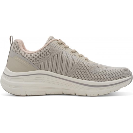 3000006402 Γυναικείο αθλητικό marco tozzi sneakers δετό μπέζ