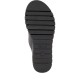 3000009305 Γυναικείο τσόκαρο flatform tamaris φάσα leather μαύρο