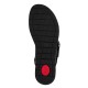 3000011102 Γυναικείο πέδιλο flatform tamaris comfort  δέρμα μαύρο