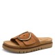 3000013201 Γυναικείο σανδάλι mules tamaris comfort φάσα τοκάς ταμπά