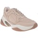 2000004002 Γυναικείο αθλητικό sneaker πλατφόρμα δέρμα ροζ