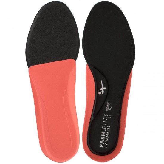 2000004003 Γυναικείο αθλητικό sneaker πλατφόρμα δέρμα μαύρο(πορτοκαλί πάτο)
