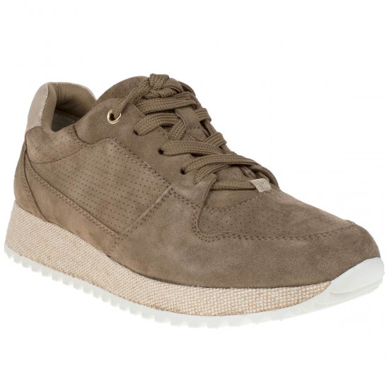 2000005101 Γυναικείο αθλητικό sneaker δετό καστόρι pepper