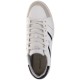 2000027601 Ανδρικό αθλητικό δετό sneaker δερμάτινο λευκό