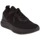 2000067201 Γυναικείο αθλητικό sneakers δετό φιλτιρέ μαύρο