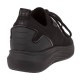 2000067201 Γυναικείο αθλητικό sneakers δετό φιλτιρέ μαύρο