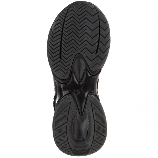 2000067301 Γυναικείο αθλητικό sneakers καστόρι μαύρο