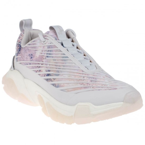 2000067502 Γυναικείο αθλητικό sneakers δετό λευκό ρόζ stone