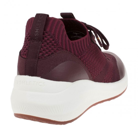 2000068302 Γυναικείο αθλητικό sneakers φιλτιρέ μπορντώ