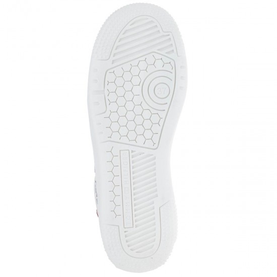 2000068901 Unisex αθλητικό sneaker δερματίνη λευκό/κόκκινο