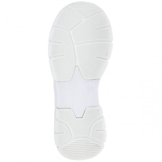 2000069001  Γυναικείο αθλητικό sneaker δερματίνη λευκό