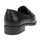 2000072901 Γυναικείο Loafers mocassins χωστό μαύρο