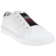 2000083001 Γυναικείο sneaker χωστό δερματίνη λευκό